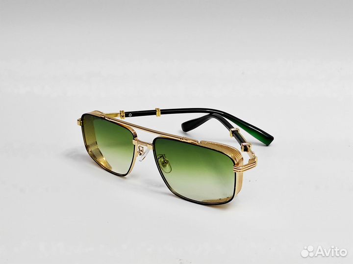 Солнцезащитные очки зеленый градиент