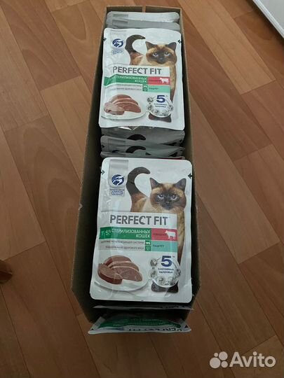 Корм для кошек паштет