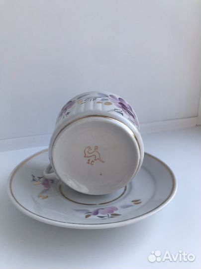 Чайна пара фарфор Хайта 1971 год