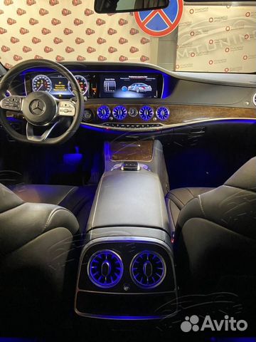 Воздуховоды Mercedes W222 перед и зад