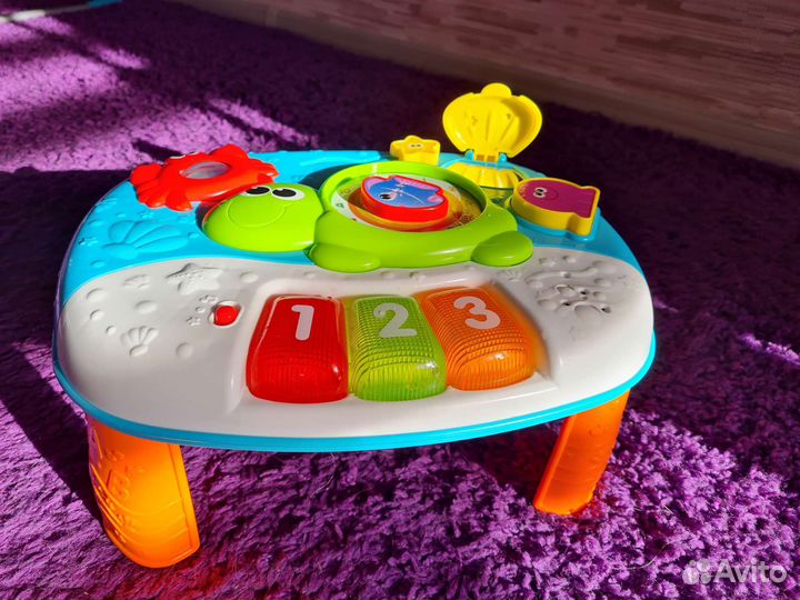 Развивающий столик со звуковыми эффектами