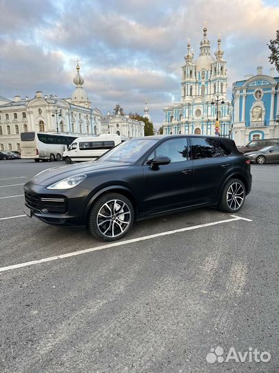 Porsche Cayenne Turbo 4.0 AT, 2018, 43 000 км