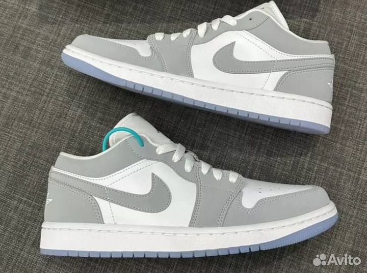Nike air jordan 1 low grey wolf