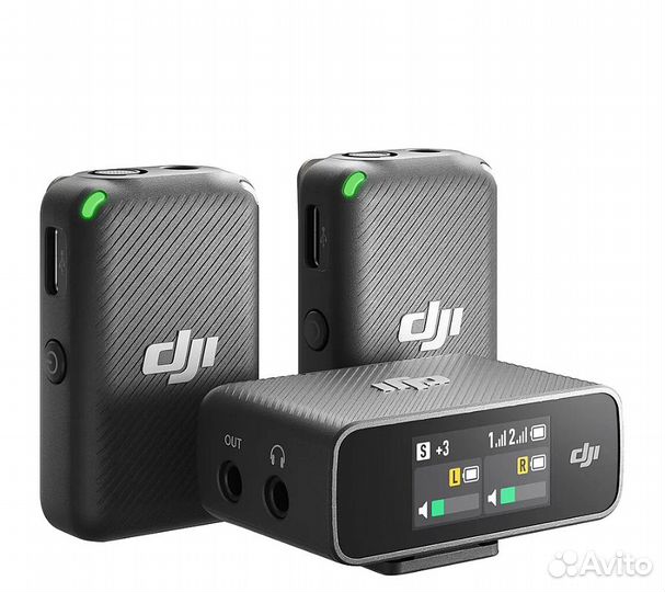 Радиосистема DJI Mic (2TX + 1 RX + Charging Case)