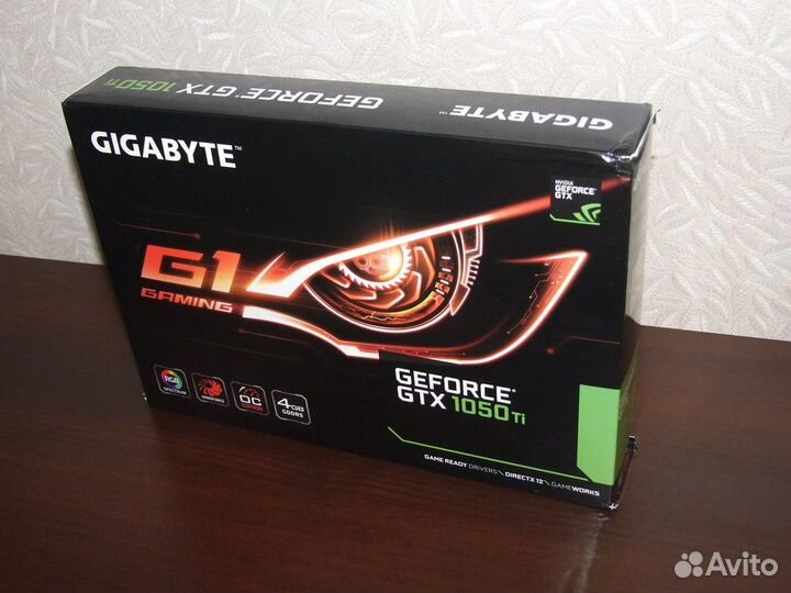 Видеокарта Gigabyte GeForce 1050 Ti G1 4Gb