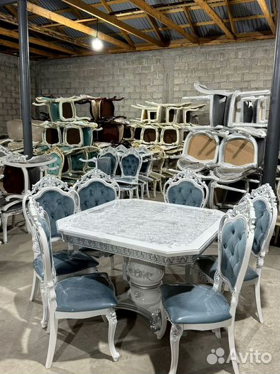 Стол,стулья от производителя.Оплата при получении