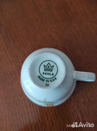Кофейный сервиз гдр kahla