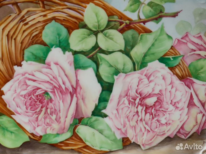 Редчайшие антикварные тарелки. Лимож, Франция