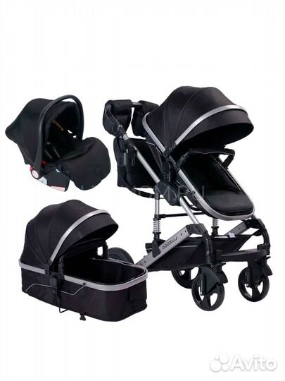 Коляска luxmom 3 в 1