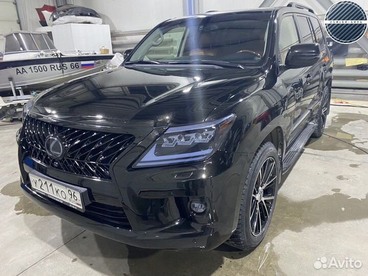 Фары Lexus LX570 стиль 2020 года