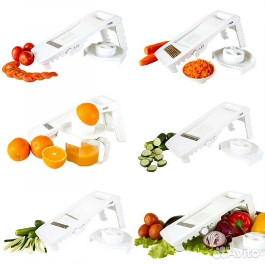 Овощерезка Терка 8 функций dekok UKA-1201 Dekok