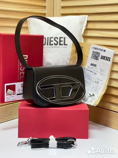 Сумка Diesel чёрная в подарочной коробке