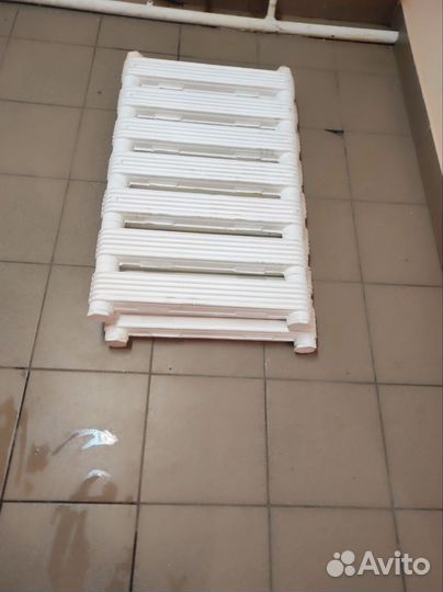 Бу чугунные батареи 2 шт по 7 секций