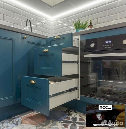 Кухня до потолка от производителя