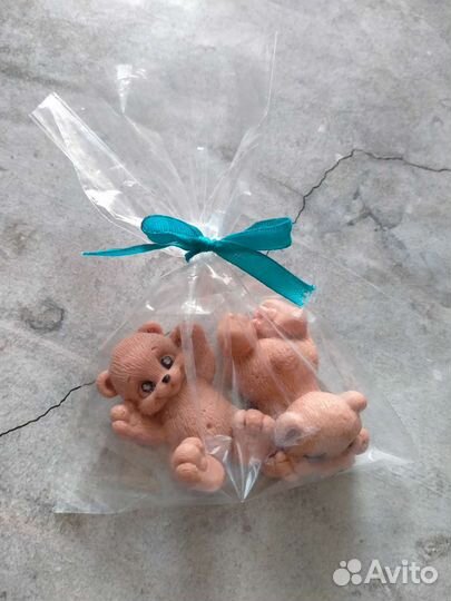 Мыло ручной работы, подарок для детей