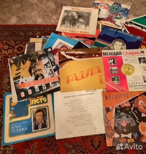 Виниловые пластинки СССР