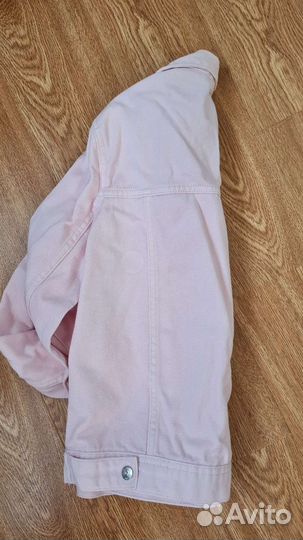 Куртка джинсовая для девочки розовая Reserved