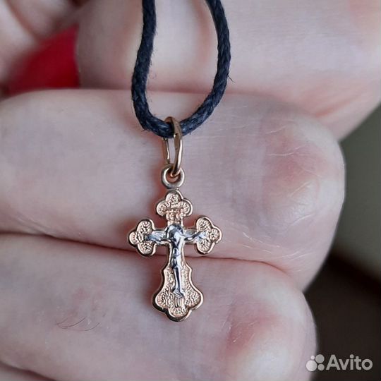 Золотой крестик