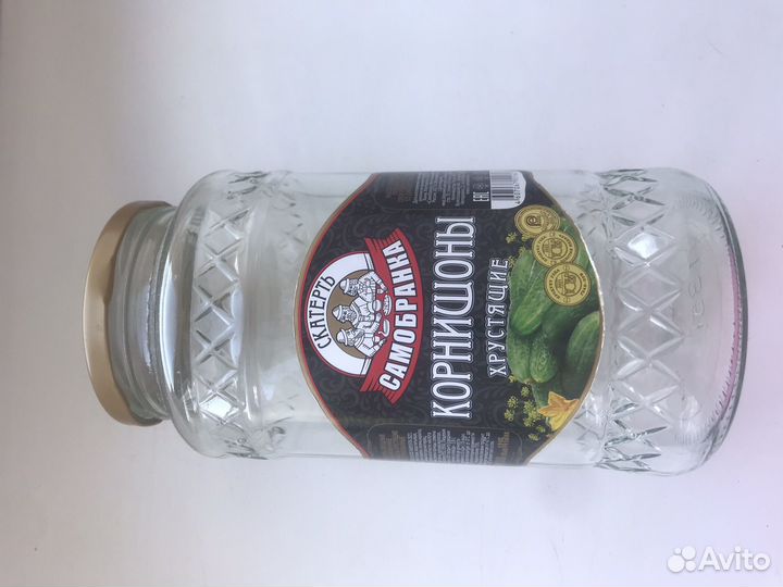 Банка стеклянная