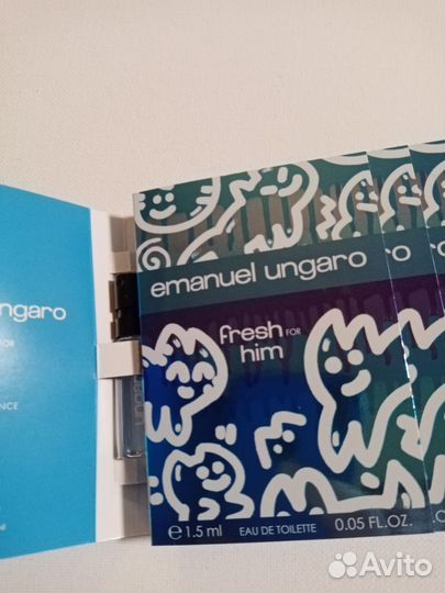 Пробники духов 7 штук