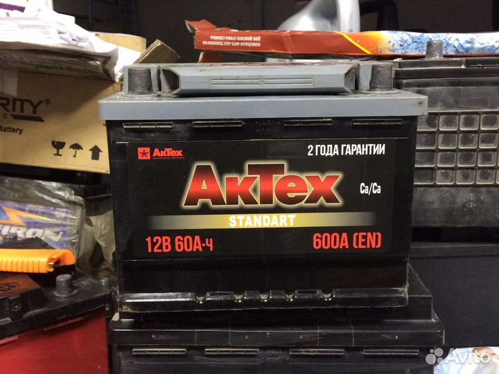 Аккумулятор Aktex 60 ah бу