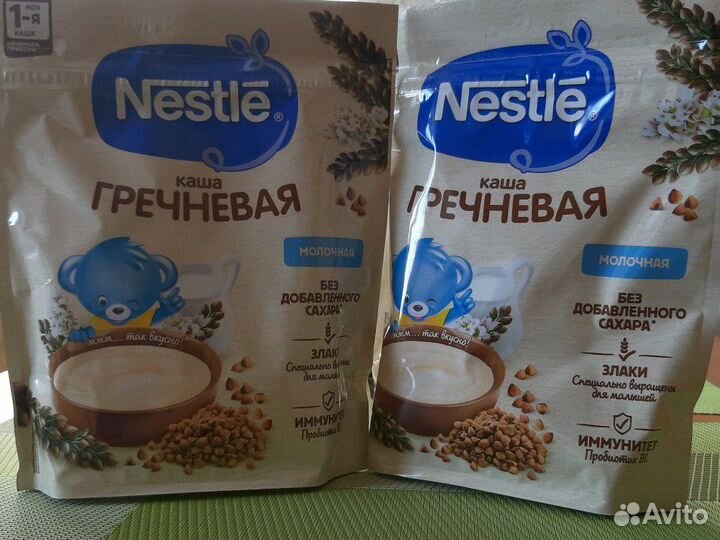 Детские каши молочные