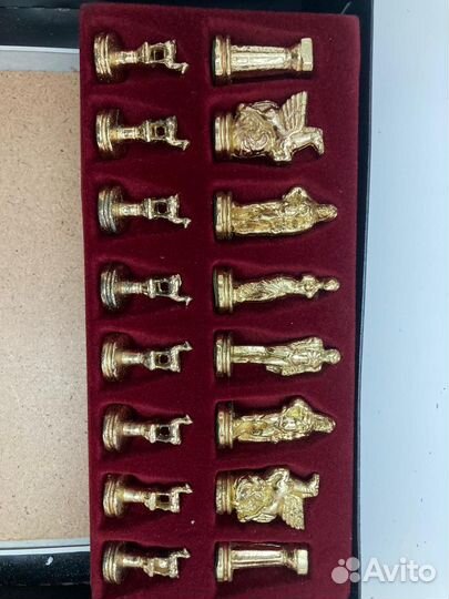 Подарочные греческие шахматы manopoulos