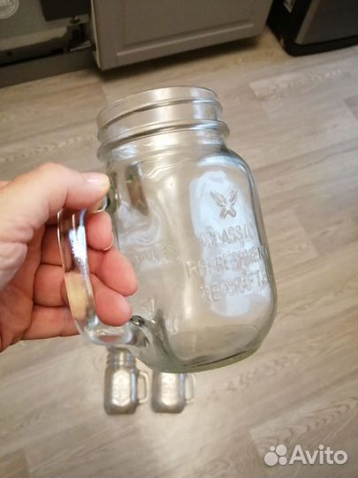 Бокалы стекло, кружки