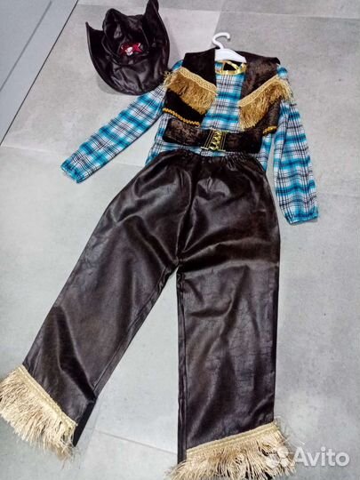 Новогодний костюм для мальчика кавбой