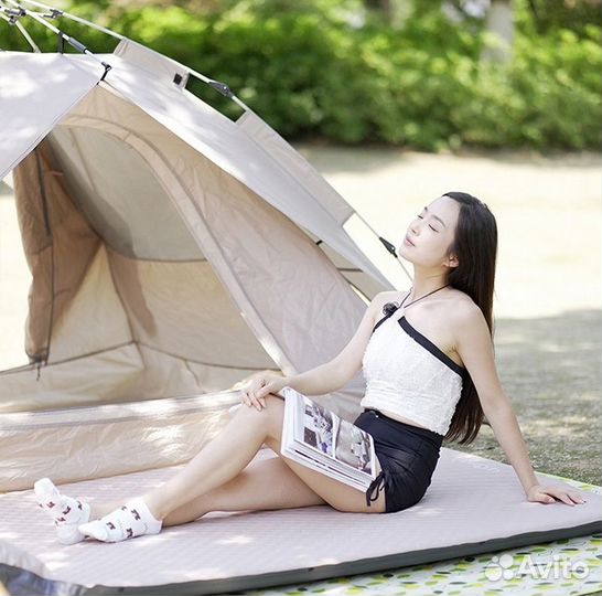 Коврик матрас самонадувающийся туристический