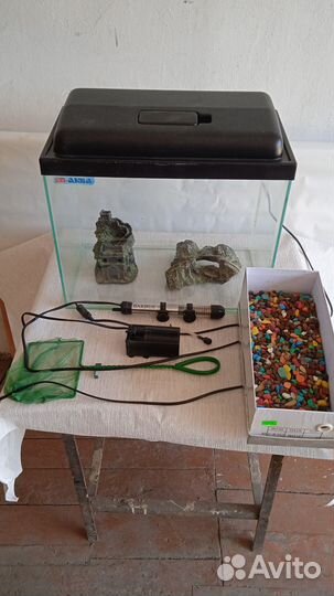 Аквариум и принадлежности к нему