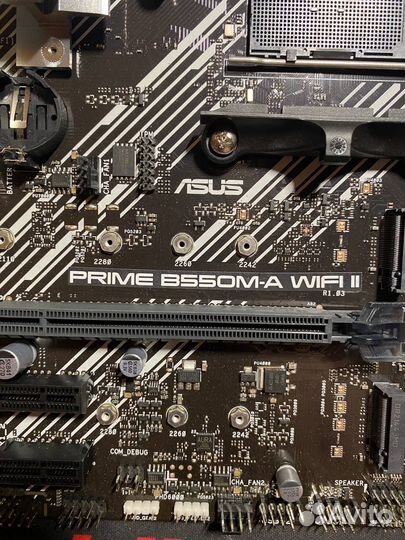 Материнская плата b550 asus prime новая