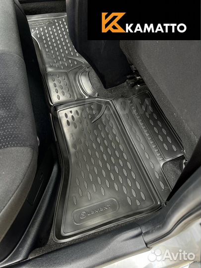 Коврики в салон модельные штатные Toyota Fielder