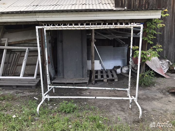 Вешалка для одежды напольная для гардероба
