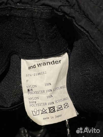 Панама And Wander JQ Tape HAT