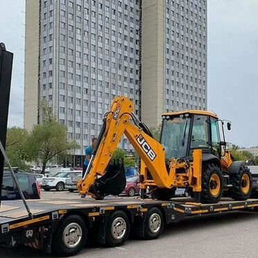 Низкорамный трал перевозка негабарита