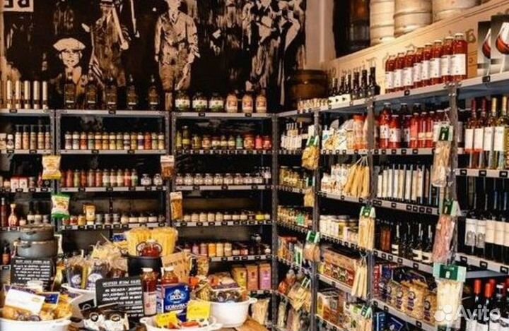 Продуктовый магазин в жилом районе/высокий трафик