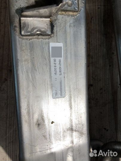 Радиатор системы охлаждения EGR mercedes