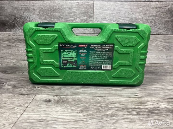 Гайковерт ручной с редуктором Rockforce