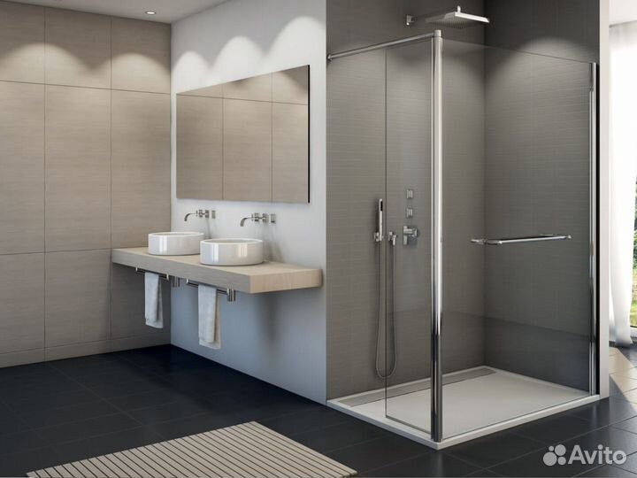 Ограждения для душа с безопасным стеклом