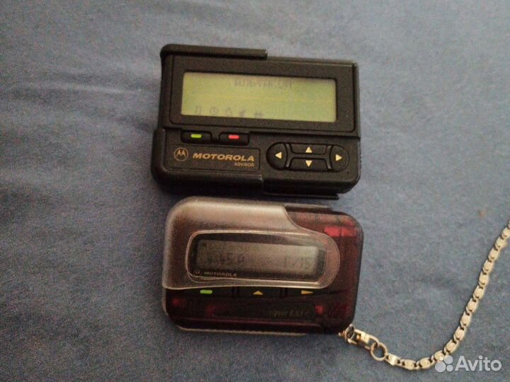Пейджеры motorola- advisor и motorola-Seriptor
