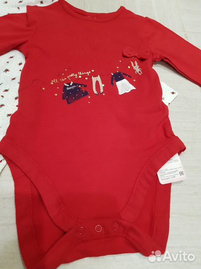 Боди новое mothercare на 2-3 года