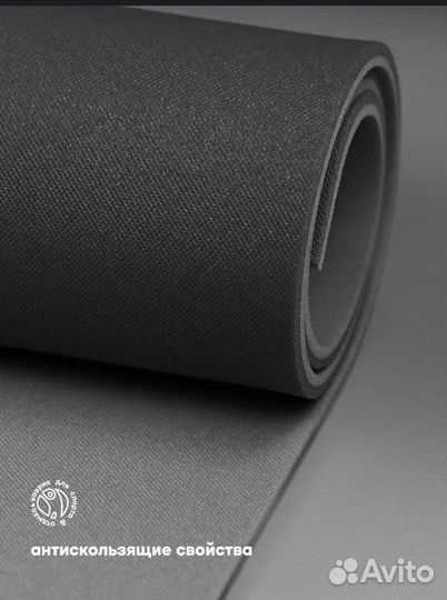 Коврик для йоги и фитнеса soft 12мм 180