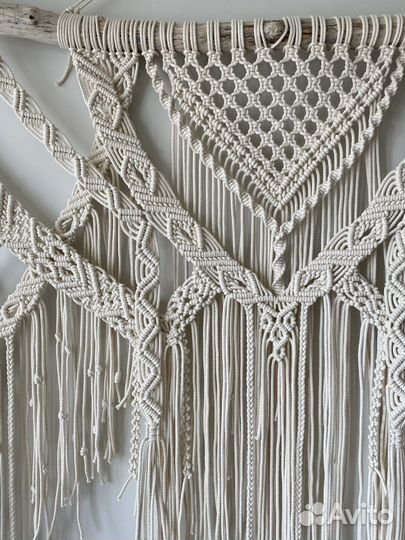 Большое панно макраме