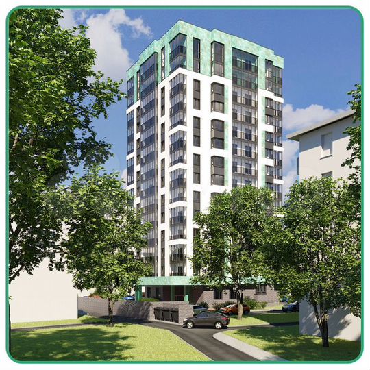 3-к. квартира, 76,3 м², 14/14 эт.