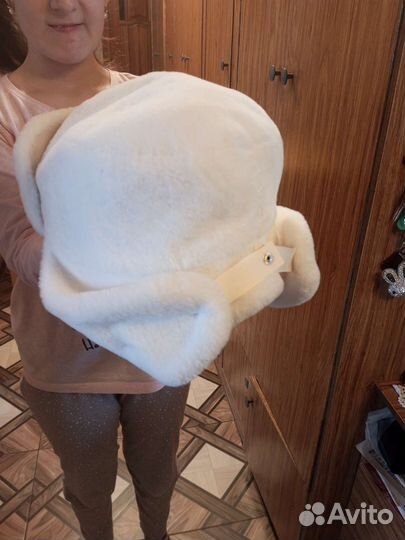 Шапка ушанка женская новая