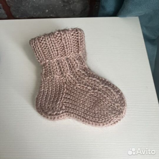 Носочки детские вязаные