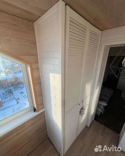 Отделка балкона