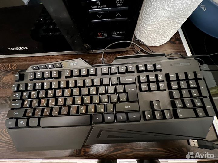 Игровая клавиатура hiper KGM4X