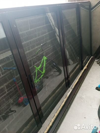 Раздвижные алюминиевые акна